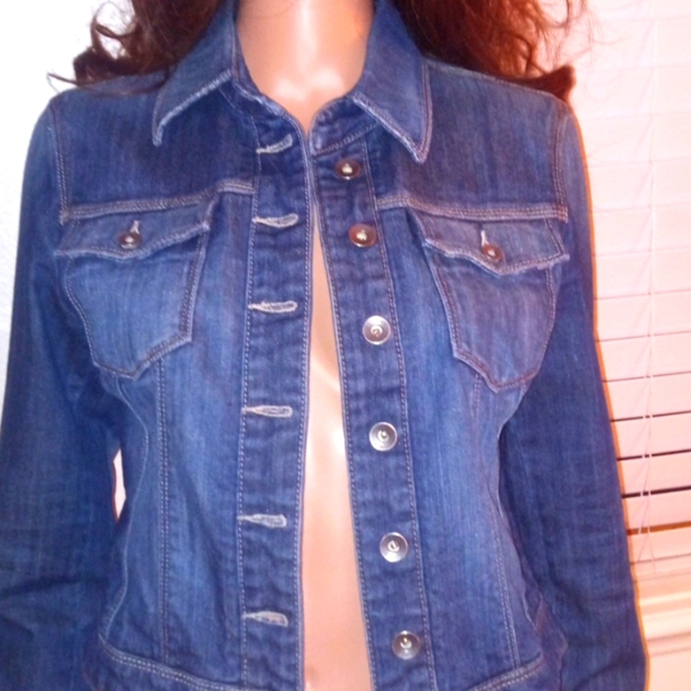BANANA REP JEAN JACKET